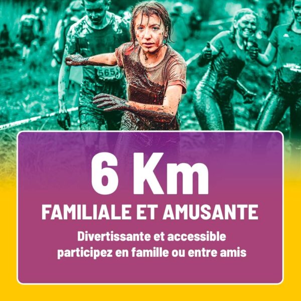 Course 6km Familiale et amusante